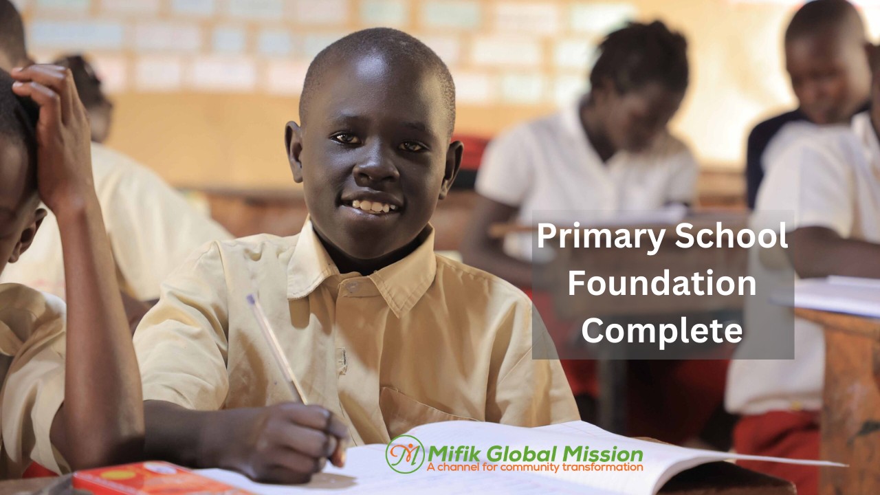 Primary School Foundation Complete